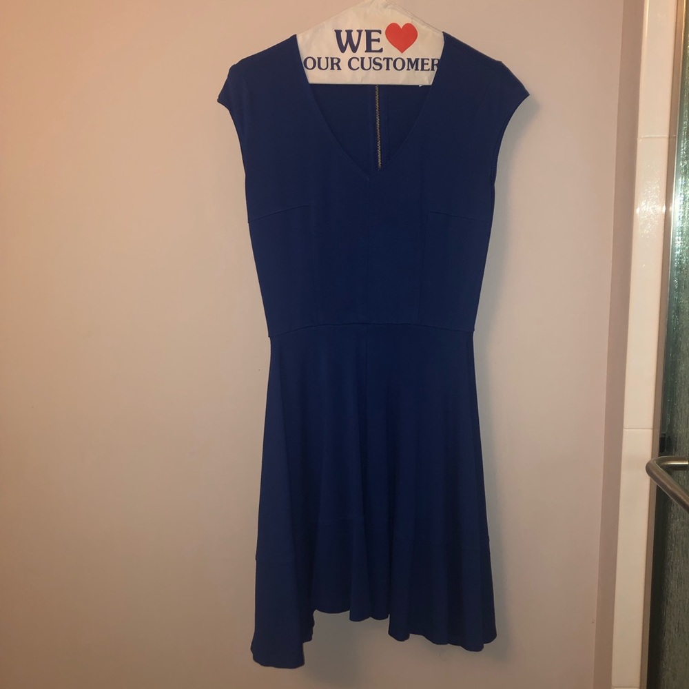 Blue dress
